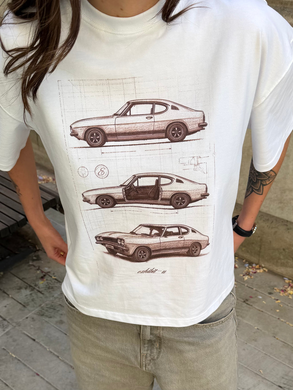 vintage capri boxy tee